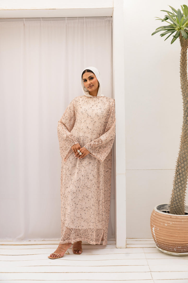 Maris Dress in Blush pink (Not lined)