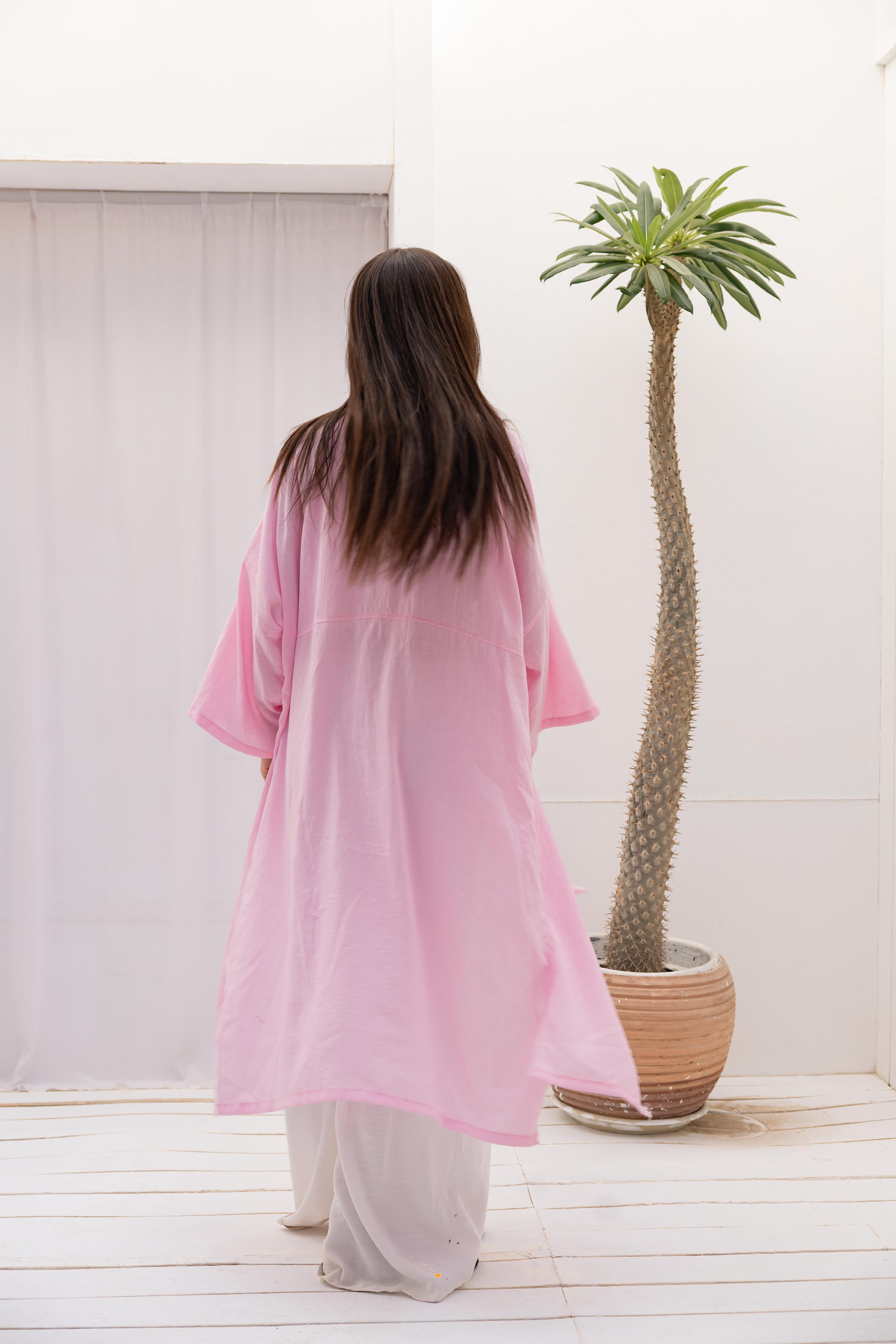 Coast kimono in pink