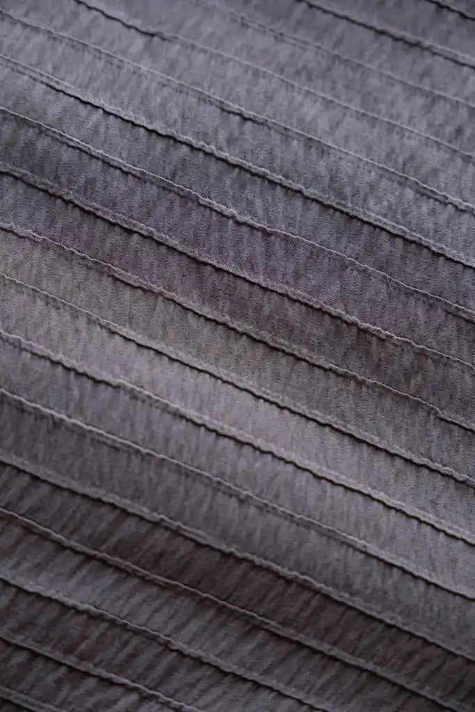 Drawstring dress in Brown