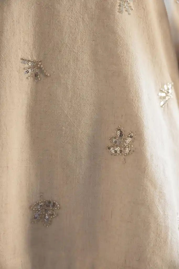 Embroidered apron vest