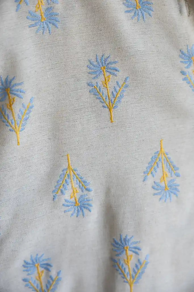 Wildflower set in blue
