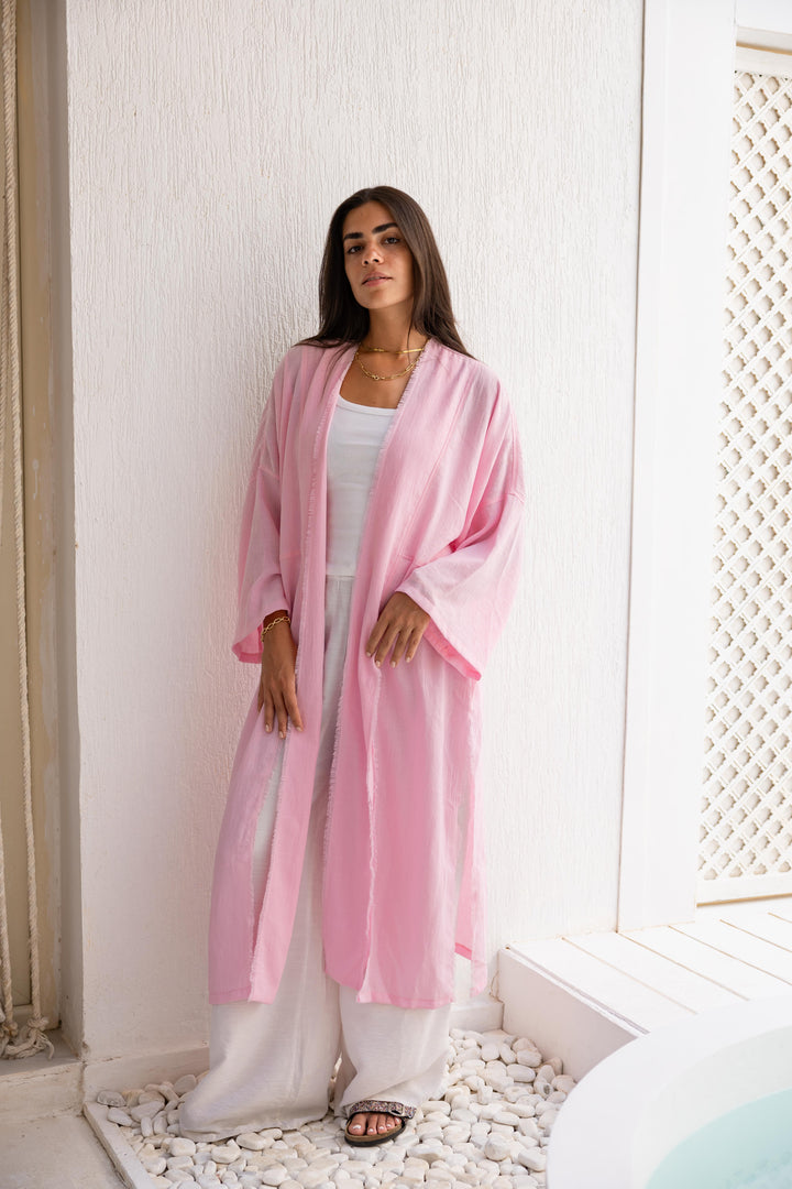 Coast kimono in pink