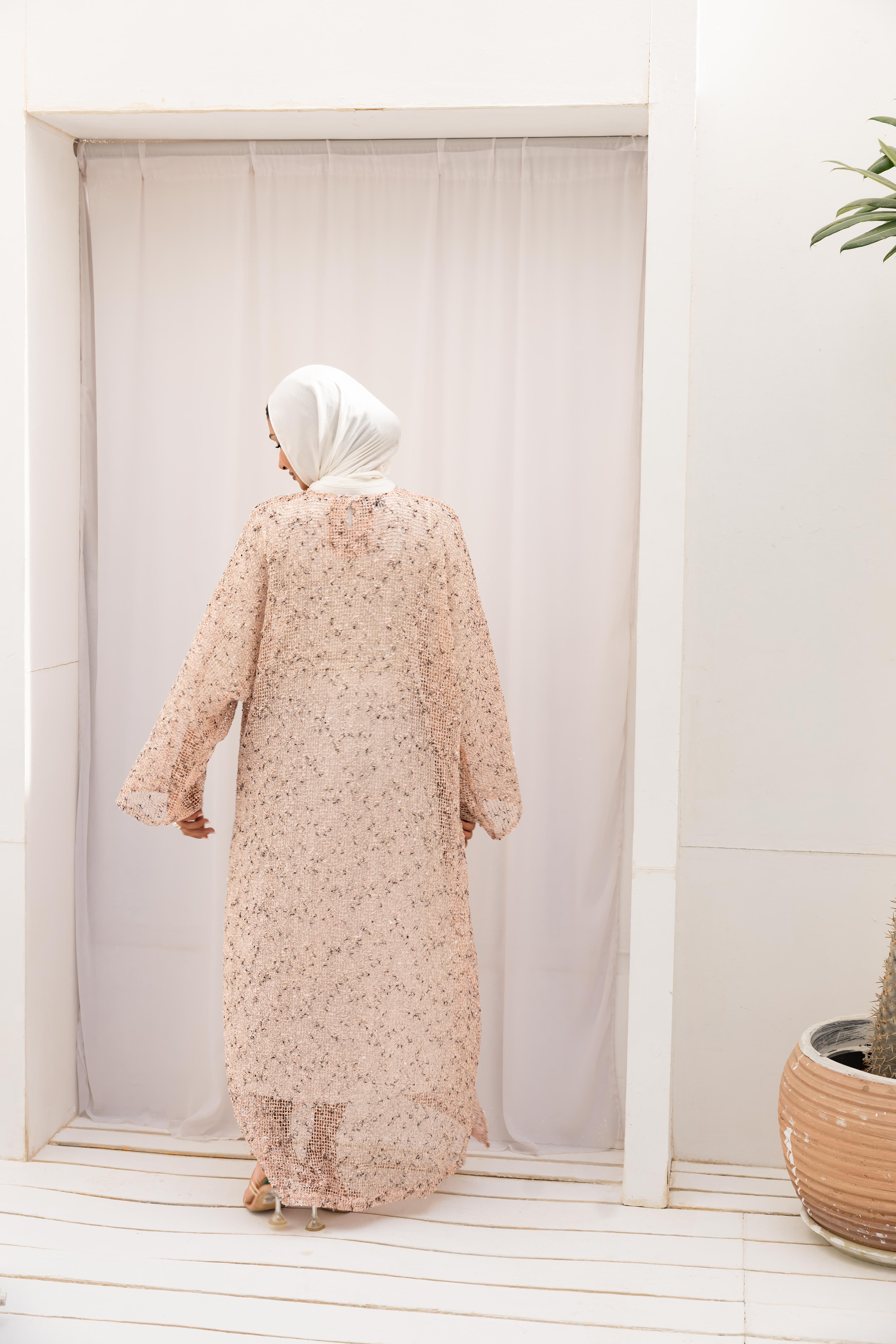 Maris Dress in Blush pink