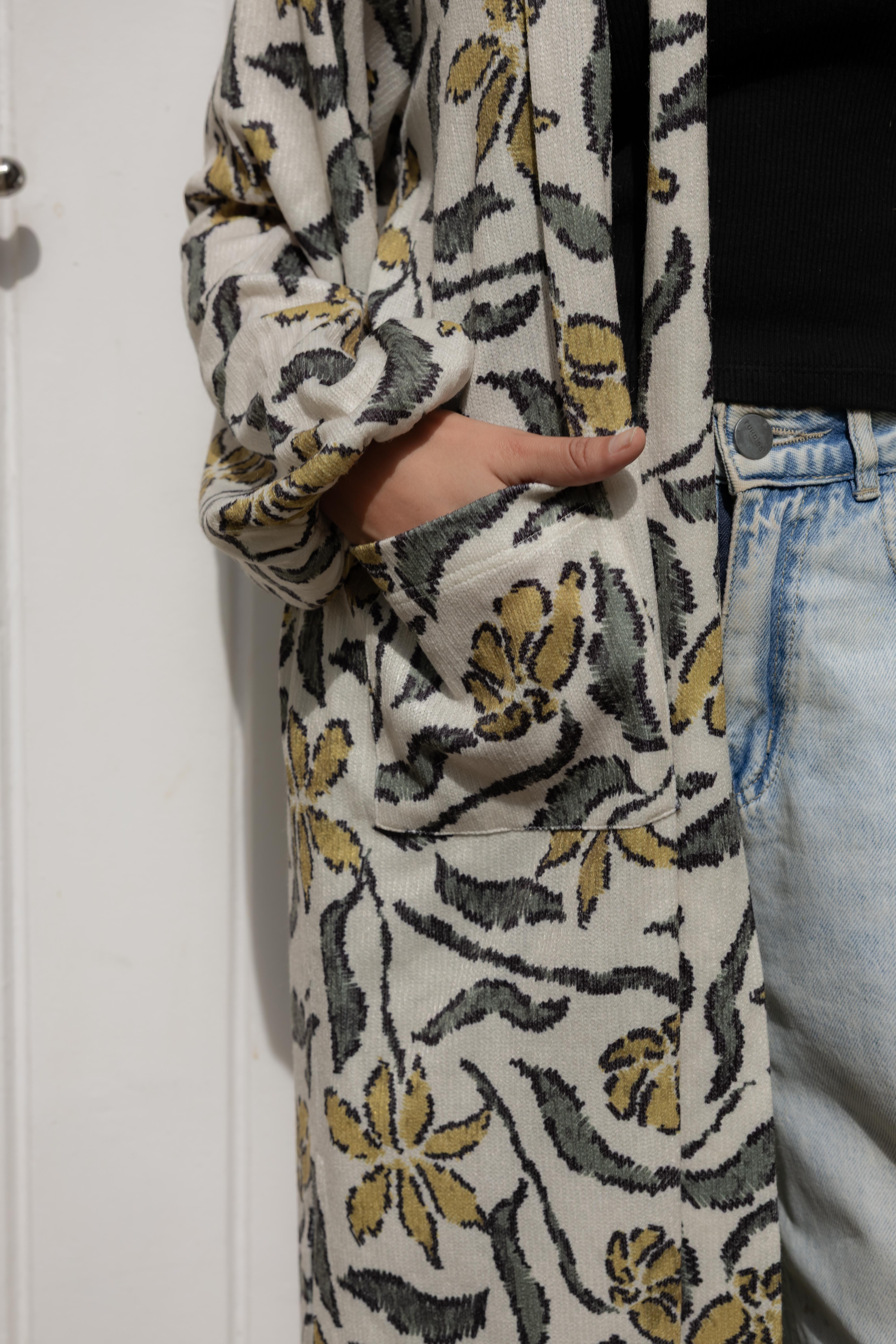 Bloom cardigan in Mustard