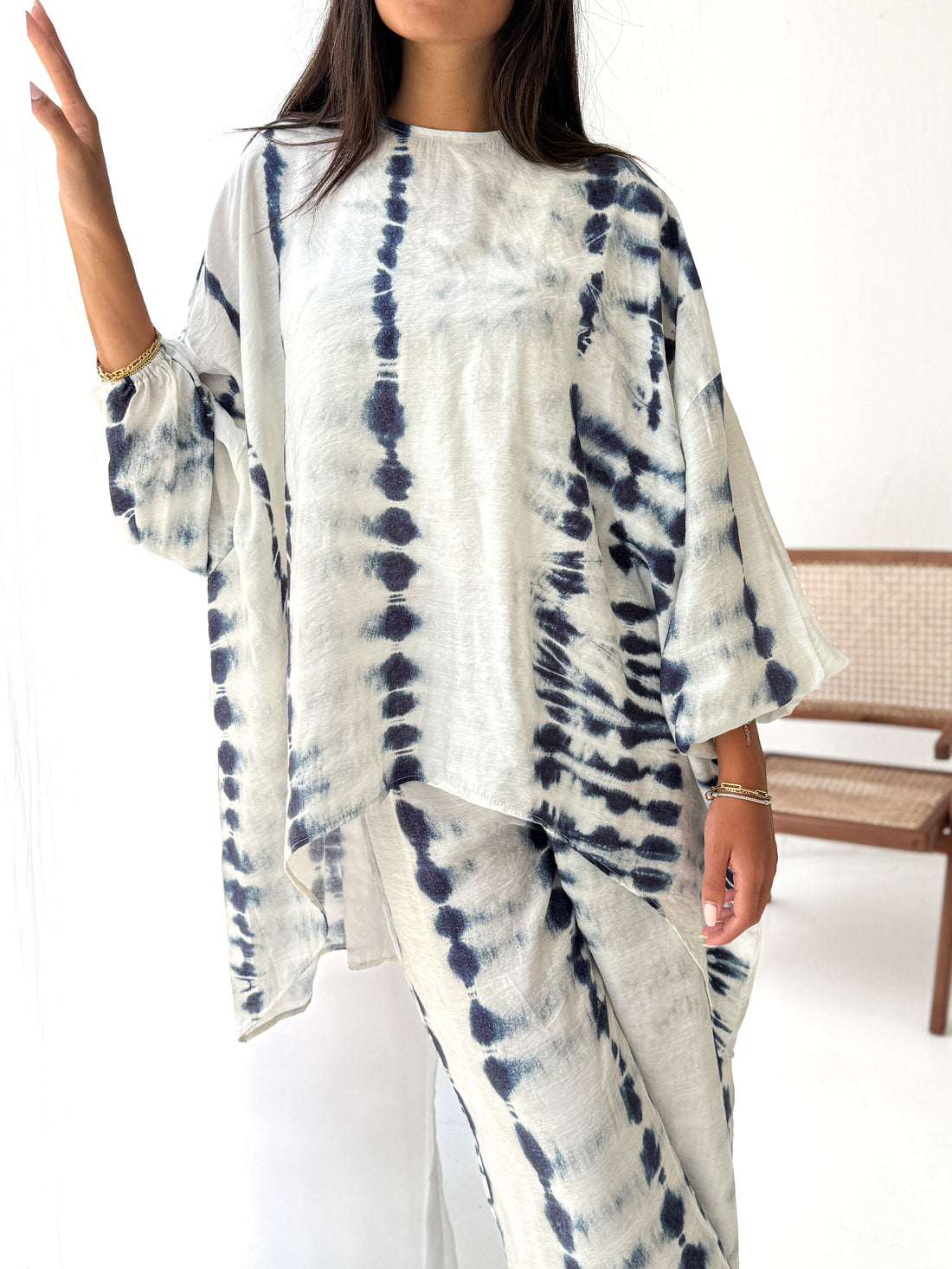 Tie dye Set in Navy