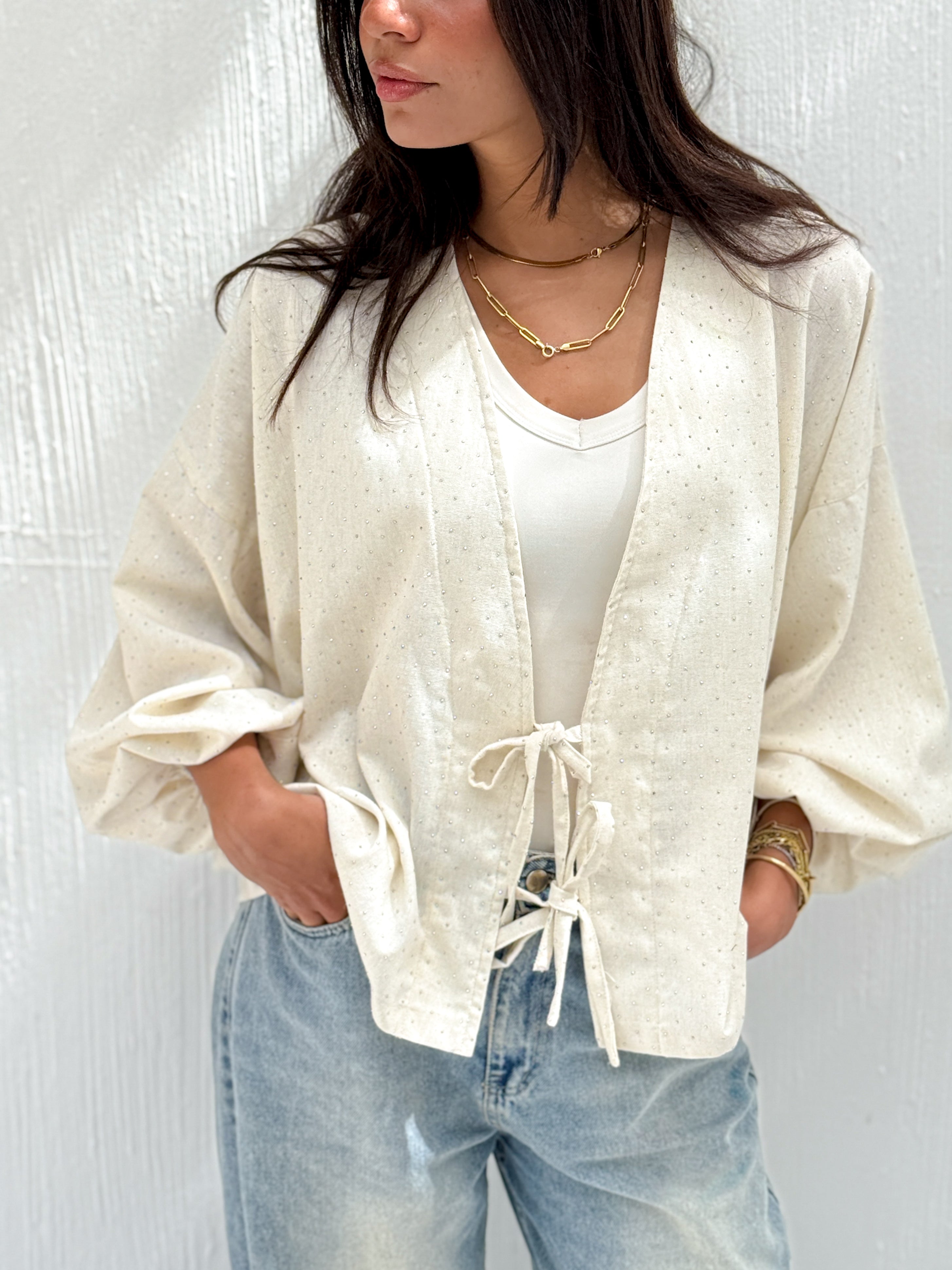 Bling string shirt