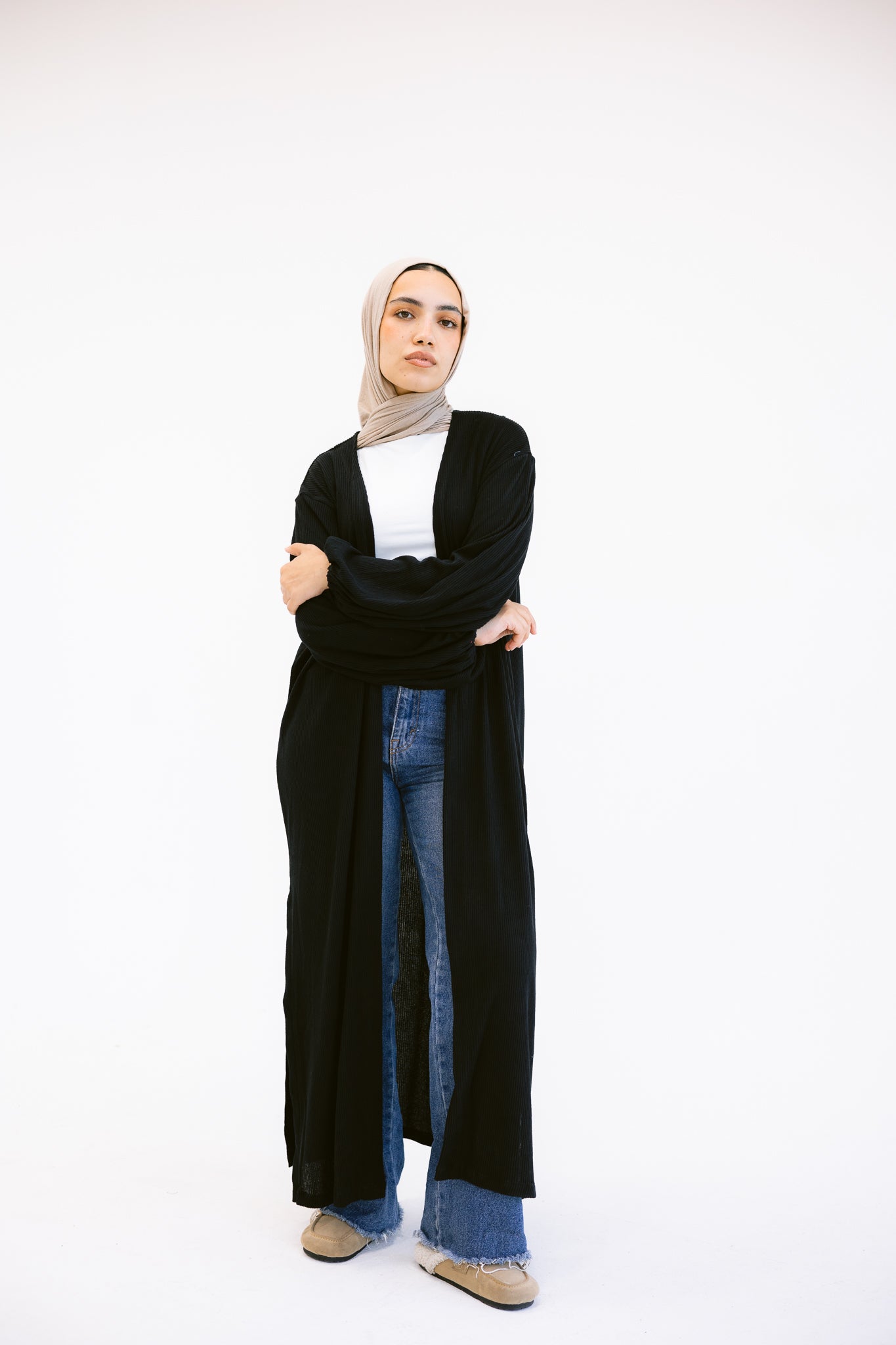 Everyday knit Cardigan in Black